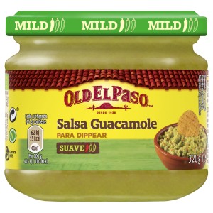 SALSA OLD EL PASO GUACAMOLE 320 GRS