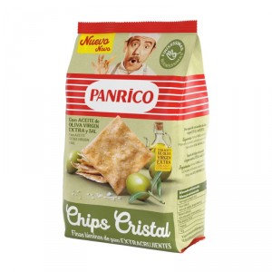 PAN CRISTAL PANRICO CHIPS ACEITE Y SAL 90GRS