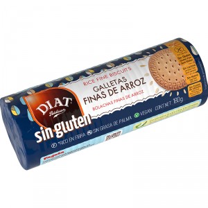 GALLETAS DE ARROZ DIAT SIN GLUTEN 180 GRS