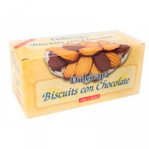 GALLETA DULCIVAPA BISCUIT CHOCO 450 GRS