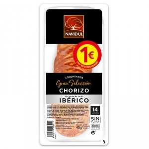 CHORIZO NAVIDUL GRAN SELECCION LONCHAS 40 GRS