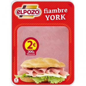 FIAMBRE SANDWICH MAXI ELPOZO LONCHAS 300 GRS