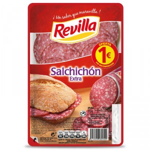 SALCHICHON REVILLA EXTRA LONCHAS 65 GRS