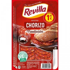 CHORIZO REVILLA TRADICION LONCHAS 65 GRS