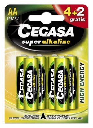 PILAS ALKALINA MEDIANA CEGASA LR14