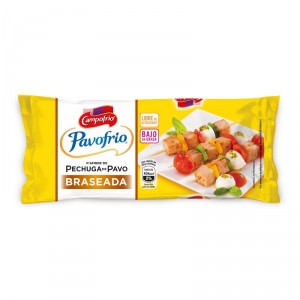 PECHUGA PAVO BRASEADA CAMPOFRIO 380 GRS
