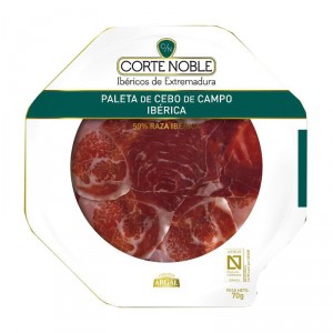 PALETA CEBO CAMPO IBER.50%RAZA IBERICA CORTE NOBLE ARGAL70GR