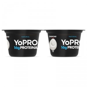 YOPRO CUCHARA NATURAL PACK 2 UNDS X 160 GRS