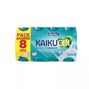 YOGUR KAIKUCOL NATURAL PACK-8X65 ML. 520 ML