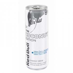 BEBIDA ENERGETICA RED BULL COCONUT LATA 250 ML.