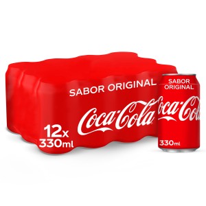 COCA COLA NORMAL LATA 33 CL. PACK 12 UNDS.