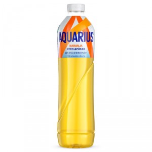 AQUARIUS ZERO NARANJA BOT 1,5 LITROS