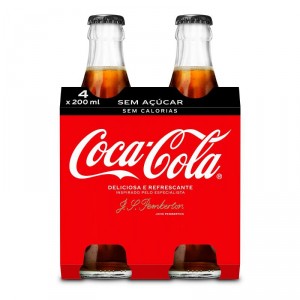 COCA COLA ZERO VNR 20 CL.PACK-4UNDS.