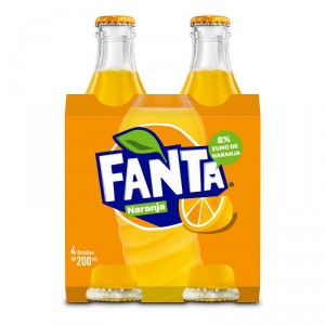 FANTA GO NARANJA VNR 20 CL. PACK-4UNDS.