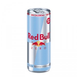 BEBIDA ENERGETICA RED BULL ZERO 250 ML.