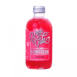 KOMBUCHA KOMVIDA FRUTOS ROJOS 250 ML.