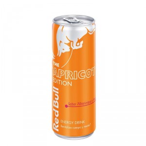 BEBIDA ENERGETICA RED BULL ALBARICOQUE FRESA 250 ML.