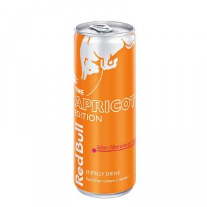 BEBIDA ENERGETICA RED BULL ALBARICOQUE FRESA 250 ML.