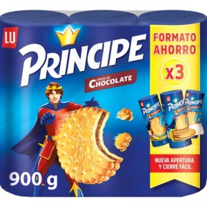 GALLETA PRINCIPE LU PACK 3 X 300 GRS.