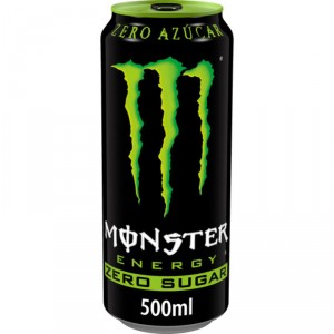 BEBIDA ENERGETICA MONSTER GREEN ZERO 50 CL.