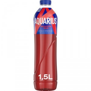 AQUARIUS MELOCOTON ROJO BOT 1,5 LITROS