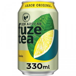 FUZE TEA AL LIMON SIN AZUCAR LATA 33 CL.