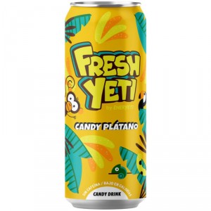 REFRESCO FRESHYETI CANDY PLATANO 50 CL.