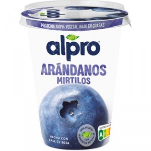 POSTRE ALPRO SOJA ARANDANOS 400 GRS.