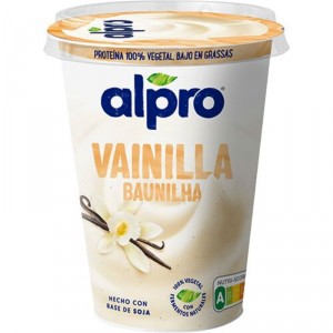 POSTRE ALPRO SOJA VAINILLA 400 GRS.