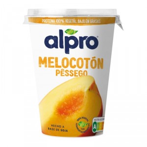 POSTRE ALPRO SOJA MELOCOTON 400 GRS.