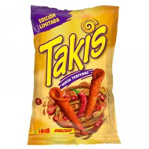 SNACK TAKIS TERIYAKI 90 GRS.