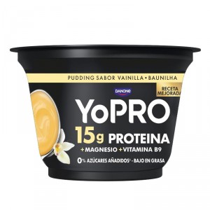 YOPRO PUDDING VAINILLA 150 GRS.
