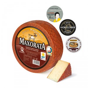 QUESO CABRA SEMICURADO AL PIMENTON MAXORATA, KILO