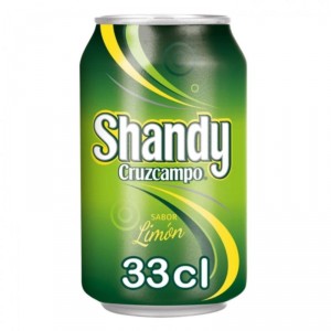 CERVEZA CRUZCAMPO SHANDY LATA 33 CL.