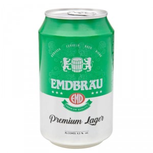 CERVEZA EMDBRAU LATA 33 CL.