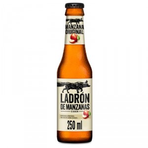 CIDER LADRON DE MANZANAS MANZANA BOTELLIN 25 CL.