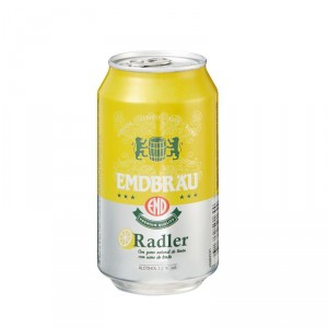 CERVEZA EMDBRAU RADLER LIMON LATA 33 CL.