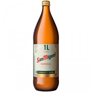 CERVEZA SAN MIGUEL 1 LITRO