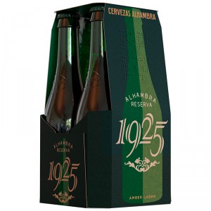 CERVEZA ALHAMBRA RESERVA 1925 33 CL. PACK 4 UNDS