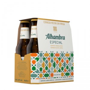 CERVEZA ALHAMBRA ESPECIAL PACK 6 UND X 25 CL.