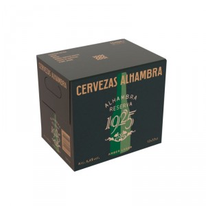 CERVEZA ALHAMBRA RESERVA 1925 CAJA 12 BOT. X 33 CL.