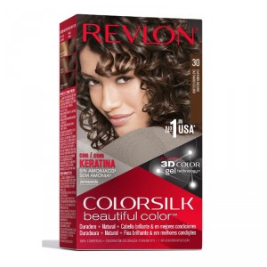 TINTE REVLON COLORSILK Nº 30 CASTAÑO OSCURO