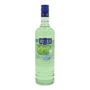 LICOR RIVES MANZANA VERDE SIN ALCOHOL 70 CL.