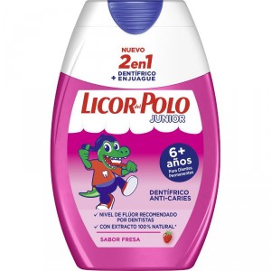 DENTIFRICO LICOR DEL POLO 2 EN 1 JUNIOR 75 ML.