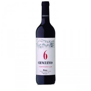 VINO TINTO CIENCUEVAS TEMPRANILLO D.O.RIOJA, 75 CL.