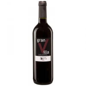 VINO GRAN VILLA DO NAVARRA TINTO 75 CL.