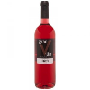 VINO GRAN VILLA DO NAVARRA ROSADO 75 CL.