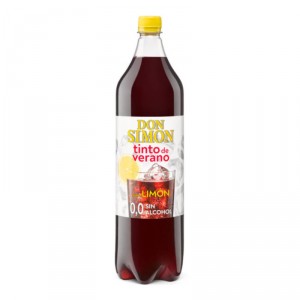 TINTO VERANO DON SIMON SIN ALCOHOL LIMON 1,5 LITROS