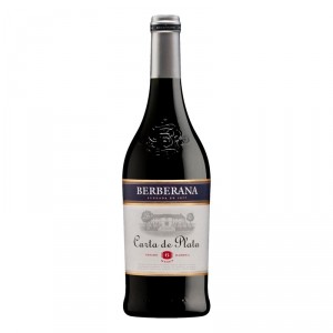 VINO TINTO BERBERANA CARTA DE PLATA 75 CL.