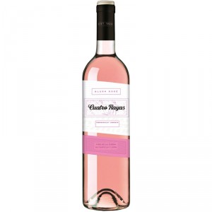 VINO BLUSH ROSE CUATRO RAYAS TIERRA DE CASTILLA Y LEON 75 CL